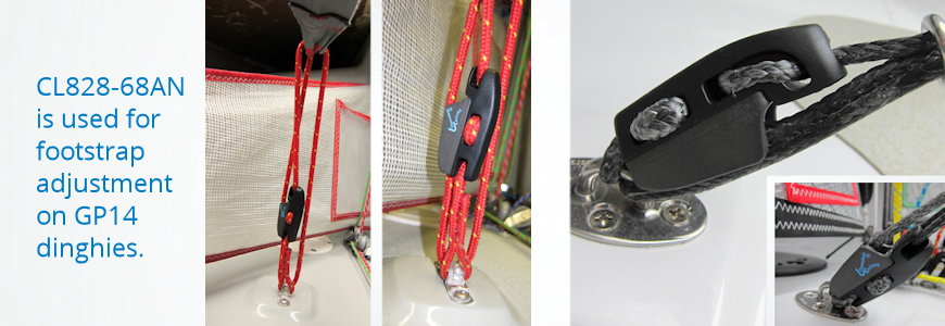 GP14 Toe Strap Adjustment