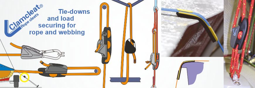 Tie-downs and load securing Tie-downs and load securing
