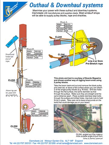 Outhaul & Downhaul Systems