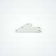 Clamcleat® CL233BPis a backplate for CL233 sail cleat.