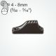 Clamcleat® CL209 Midi. A nylon cleat for 4-8mm ropes.