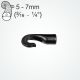  Clamcleat® PT404 Hook for 5-7mm shock cord (bungee)