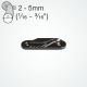 Clamcleat® CL213 Fine Line (Starboard) 