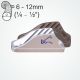 Clamcleat® CL219 Racing Vertical. An alloy cleat for 6-12mm ropes.