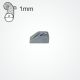 CL724 Alloy insert cleat