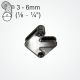 Clamcleat® CL232 Cub cleat for 3-6mm ropes