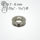 Clamcleat® PT5115 Titanium ring thimble for 7-8mm ropes