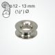 Clamcleat® PT5120 Titanium ring thimble for 11-12mm ropes