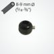 Clamcleat® PT525 screw-on Stopper Ball for 8-9mm tubes and ropes.