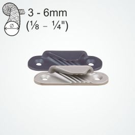 Clam Cleat Fine Line Port 