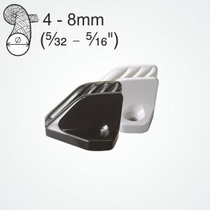 Clamcleat® CL215 Side Fixing Midi cleat for 4-8mm ropes
