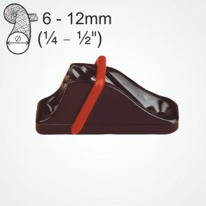 Clamcleat® CL237 Vertical with Spring Gate, for 6-12mm ropes
