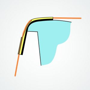 CHOK-A-BLOK™ CAB35 protects delicate surfaces