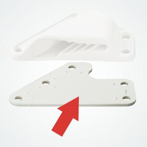 CL233BP fits on the other side of the sail to the CL233 cleat