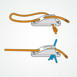 Clamcleat® CL704 has a becket