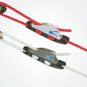 Clamcleat® CL827-11 Aero cleat rigged