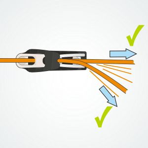 Clamcleat® CL833-CKC rope angles