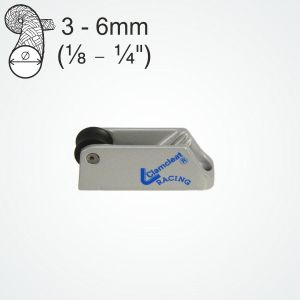 Clamcleat® CL284 Mk2 Racing Junior with roller fairlead for 3-6mm ropes
