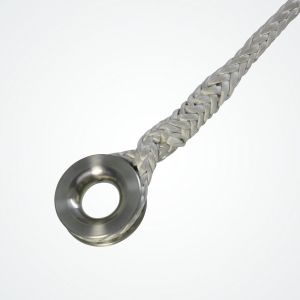 Clamcleat® PT5115 Titanium ring thimble with 8mm rope