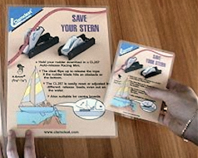 Example of posters sized at A5 and A4