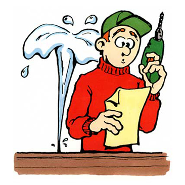 Helpful hint cartoon
